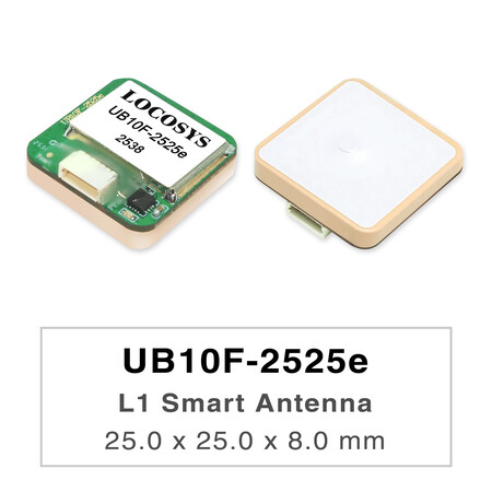 UB10F-2525e - LOCOSYS kündigt stolz die Einführung seines neuesten GNSS-Moduls, des UB10F-2525e, an, das von modernsten GNSS-Chipsätzen der 10. Generation betrieben wird.
